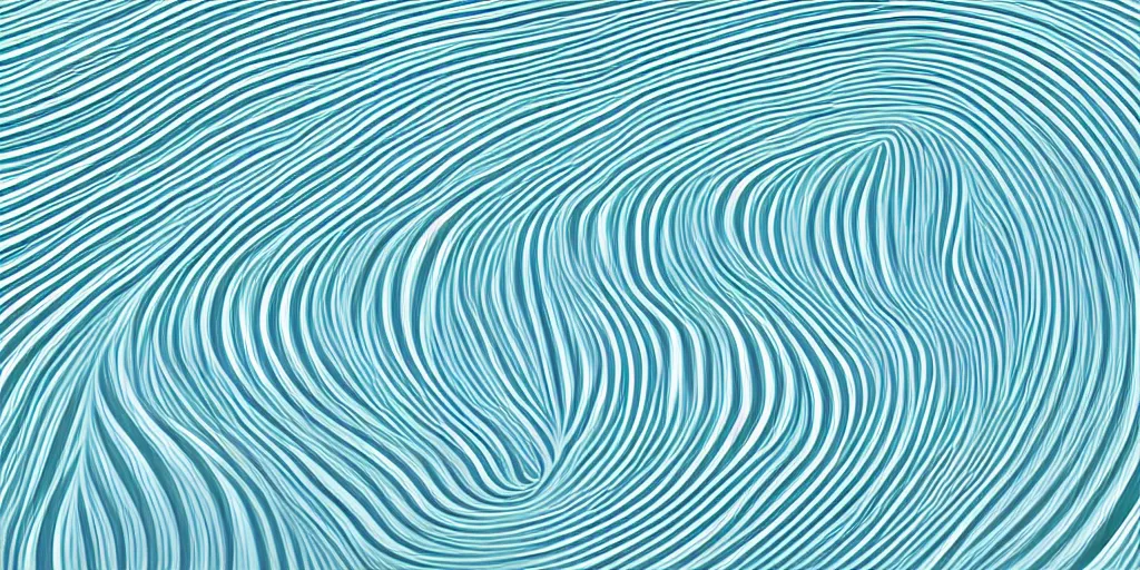 Prompt: wavy lines