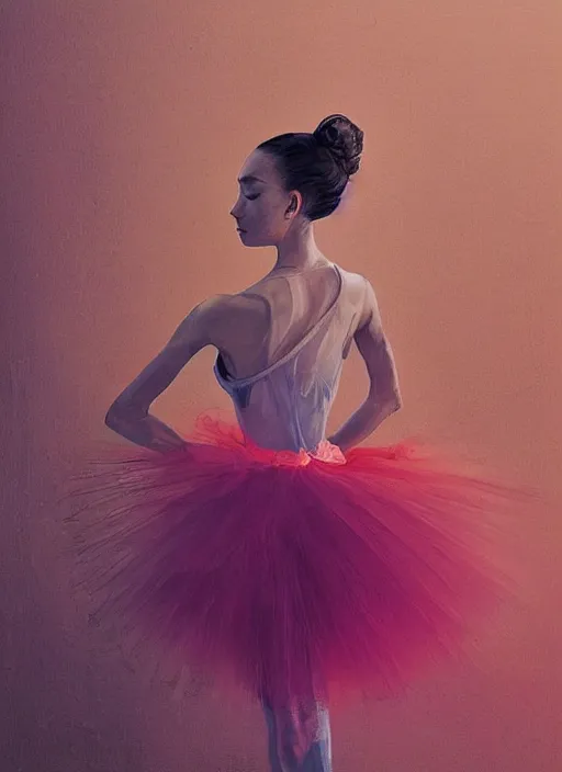 Prompt: portrait of a beautiful ballerina in a tutu. perfect symetrical face, smooth. focus. intricate abstract. intricate artwork. by tooth wu, wlop, beeple, dan mumford. trending on artstation, greg rutkowski very coherent symmetrical artwork. cinematic, hyper realism, high detail, iridescent accents