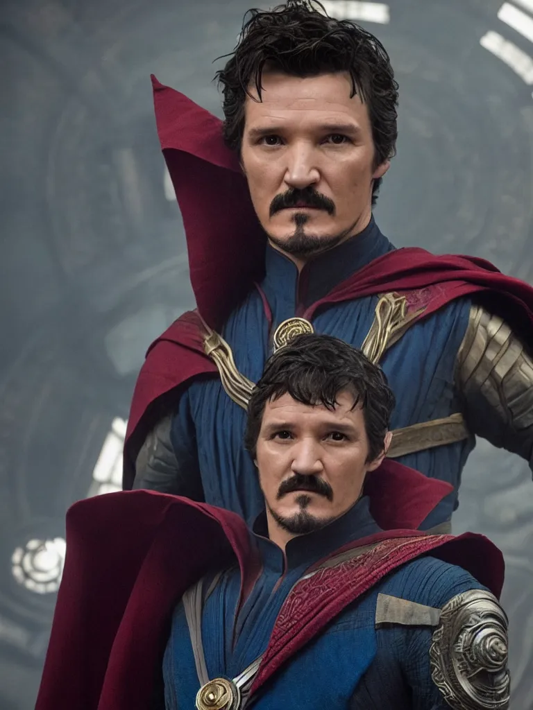 Image similar to Pedro Pascal as Doctor Strange