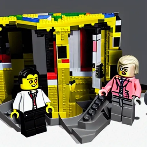 Image similar to reservoir dogs lego set