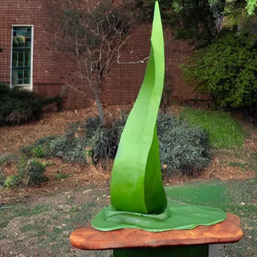 Image similar to A sculpture a 🥦 made pure recycle materials trash, Steve belledin