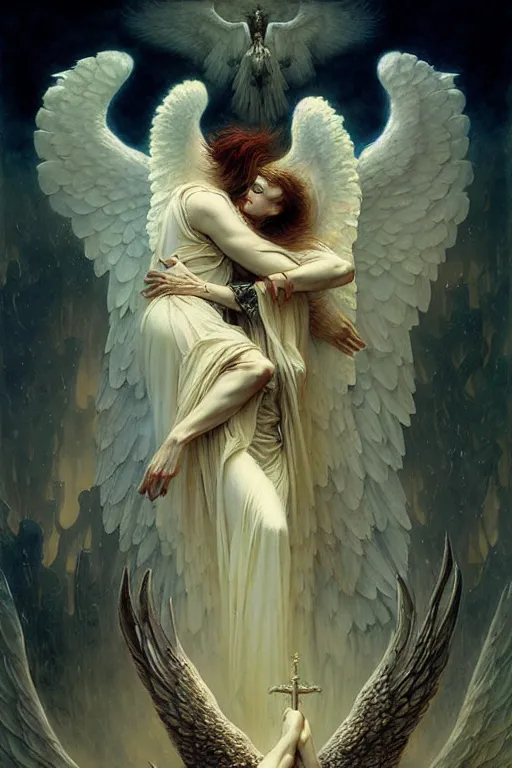 angelic embrace by anna podedworna, ayami kojima, greg | Stable ...
