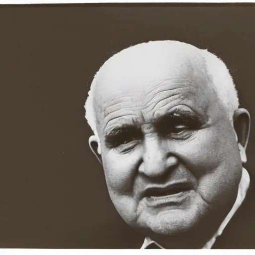 Prompt: portrait of David Ben-Gurion