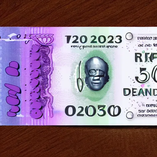 Image similar to concept design £ 5 0 note for the year 2 0 3 3