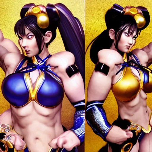 Prompt: Chun LI , realistic,