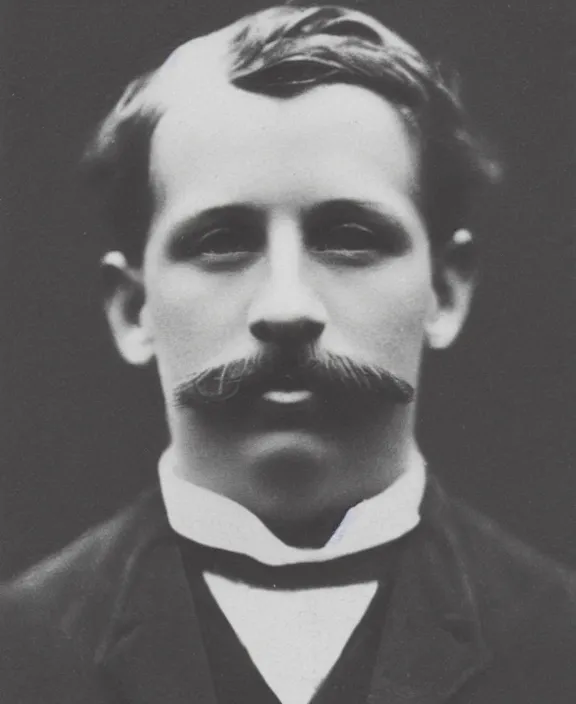 Image similar to victorian photograph of charlie puth, 1 8 9 0 s photography, 1 9 0 0, realistic face, symmetrical face, detailed, grainy, edwardian, old photo