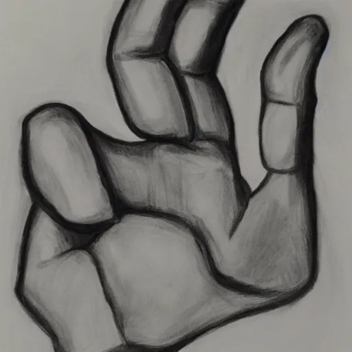 Image similar to drawing hand by marlene dumas