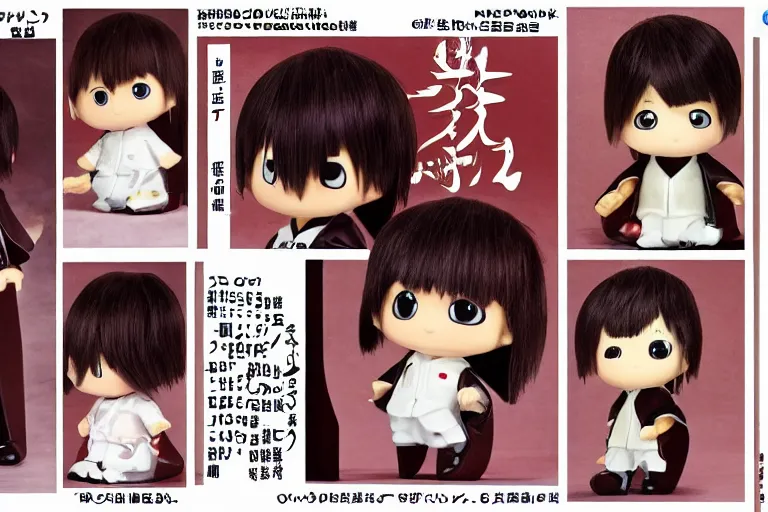 Image similar to sougo okita, short brown hair, kewpie, yagami