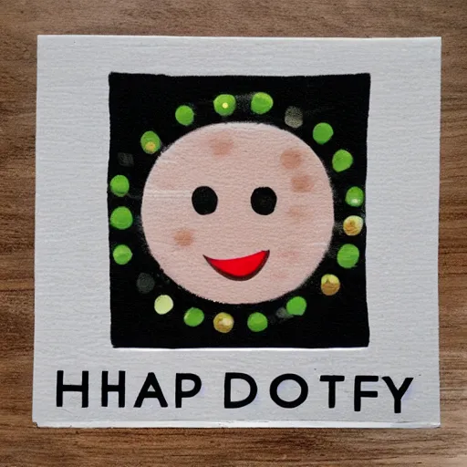 Prompt: happy dot