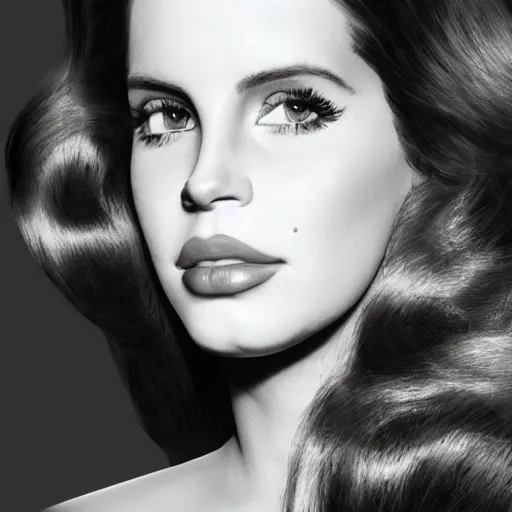 Image similar to Lana del rey in a hand cream commercial, photorealistic, detailed, studio