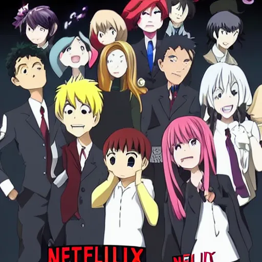 Prompt: netflix thumbnail for a new anime