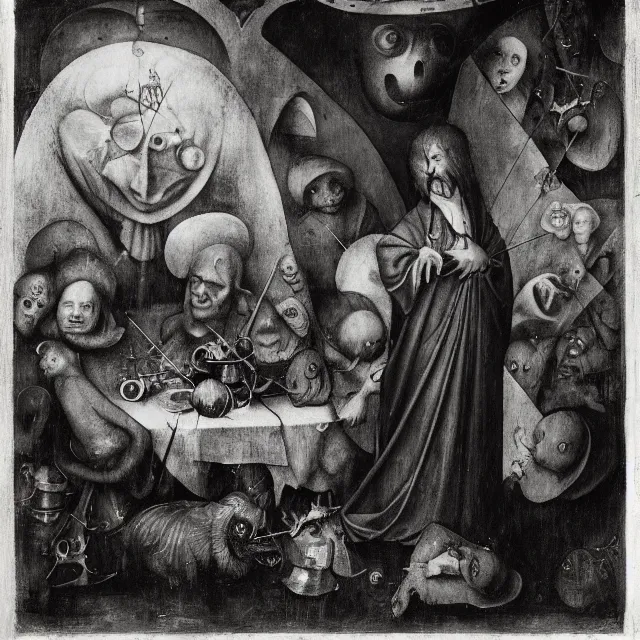 Prompt: full color hd photo of mephistopheles, marginalia, isometric, octane render 4 k, by hieronymus bosch, joel peter witkin, annie liebovitz. gustave dore,