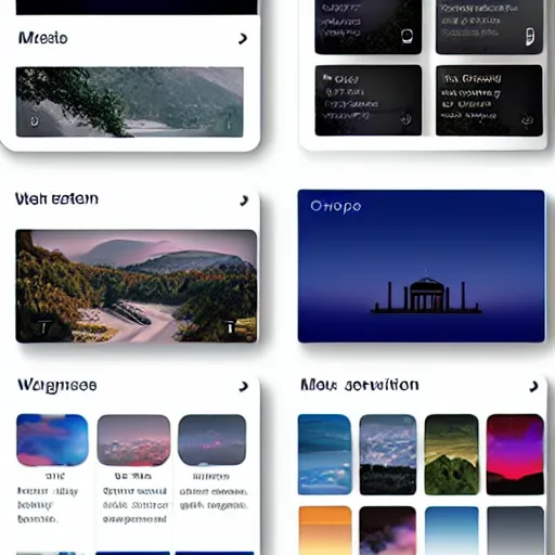 Image similar to aesthetic app by Apple, executive presentation