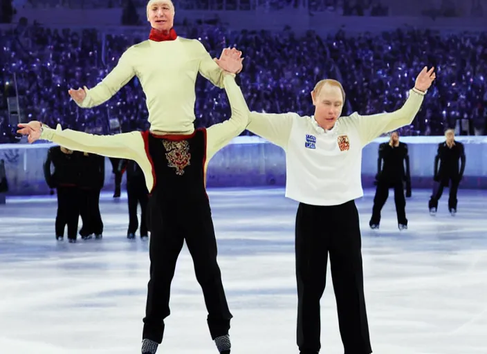 Image similar to putin on ice musical promotional shot