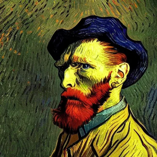 Image similar to high quality high detail painting by vincent van gogh, hd, satan, photorealistic lighting