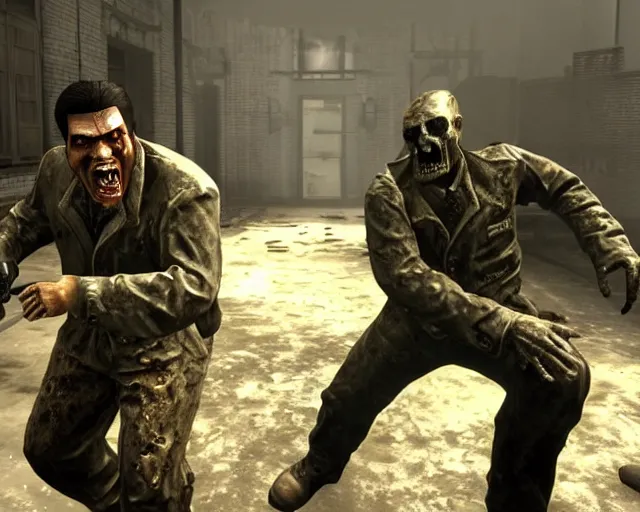 Image similar to der riese, call of duty zombies, george lopez, george lopez