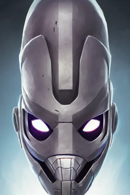 Image similar to epic mask helmet robot ninja portrait stylized as fornite style game design fanart by concept artist gervasio canda, behance hd by jesper ejsing, by rhads, makoto shinkai and lois van baarle, ilya kuvshinov, rossdraws global illumination radiating a glowing aura global illumination ray tracing hdr render in unreal engine 5