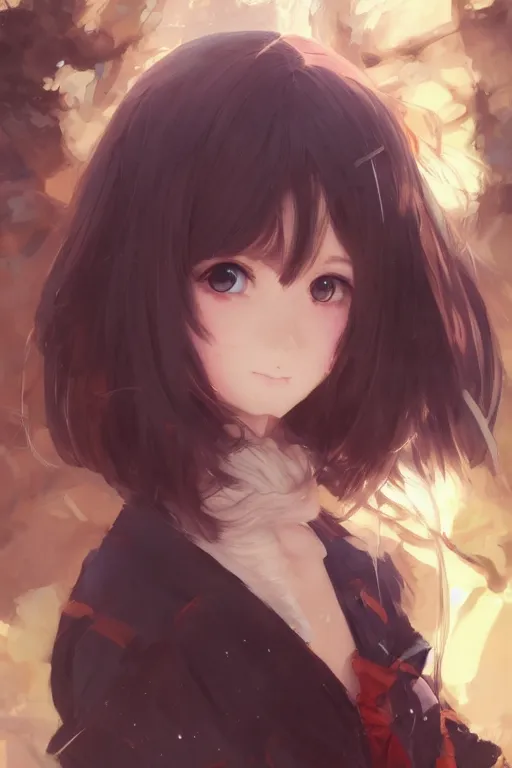 Prompt: an anime portrait of Pomu, by WLOP, Stanley Artgerm Lau, Rossdraws, James Jean, Andrei Riabovitchev, Marc Simonetti, and Sakimichan, trending on pixiv