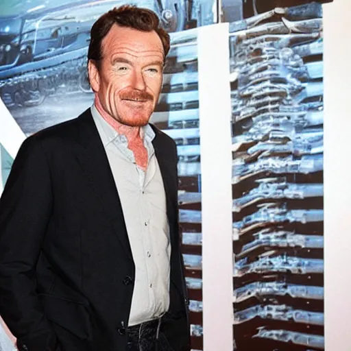 Prompt: Bryan Cranston in HEV mark 4