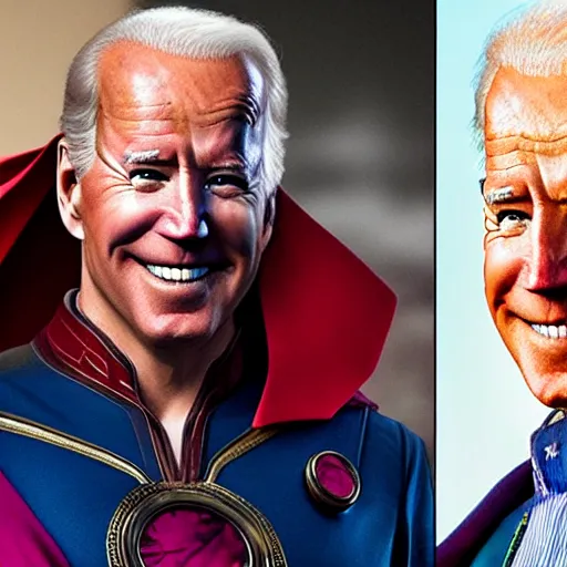 Image similar to joe biden as doctor strange