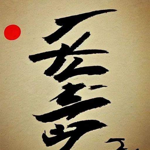 Image similar to photo of japanese calligraphy, beautiful, instagram, cinematic, high detail, traditional