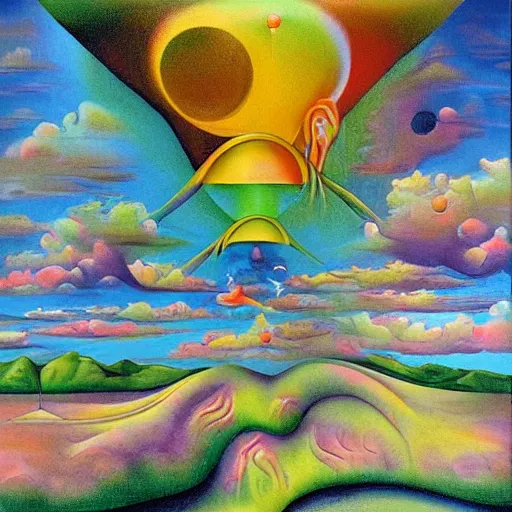 Image similar to bliss, surrealism