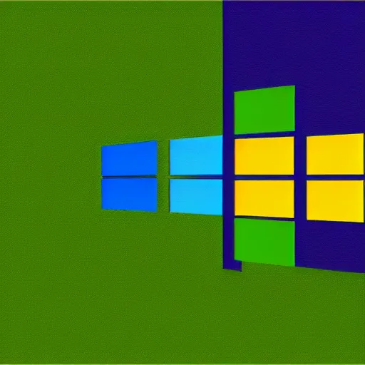 Prompt: windows xp 6 4 - bit logo