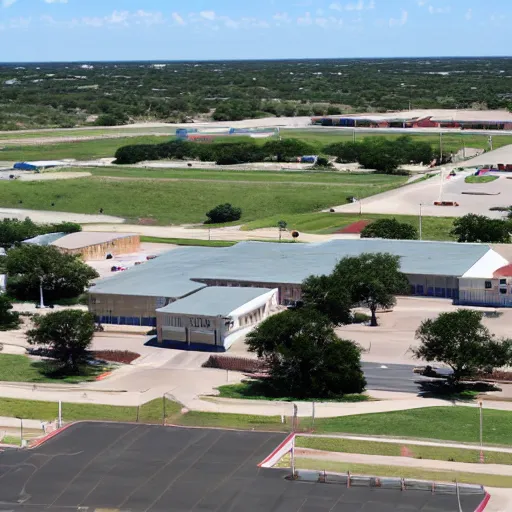 Prompt: Ross Elementary School in Uvalde Texas
