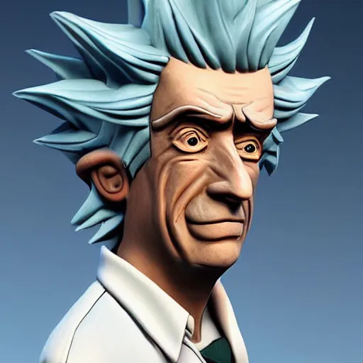 Prompt: Rick Sanchez as a real person 4k detailed super realistic