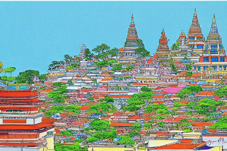 Image similar to sri lankan city by Takahashi, Rumiko