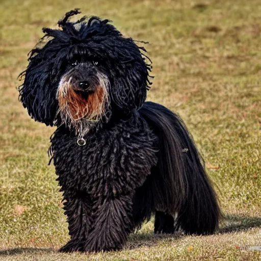 Prompt: hungarian puli dog 4k