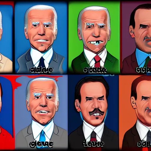 Image similar to joe biden sharkman, lovecraftian, caricature, gta 5 portrait, funny