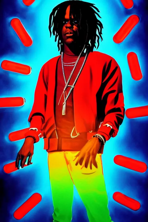 Prompt: chief keef, pop art, no duplicate image, glowing lights, ultra details, digital painting, artstation, concept art, smooth, sharp focus, illustration, intecrate details, art by richard hamilton and mimmo rottela, pixels art by kirokaze and paul robertson