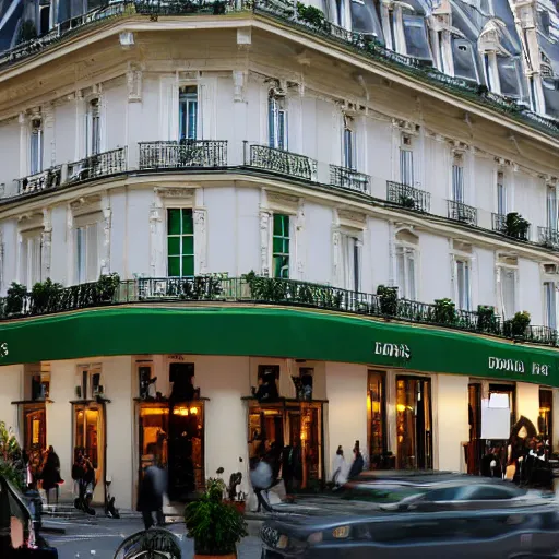 Image similar to the deux magots