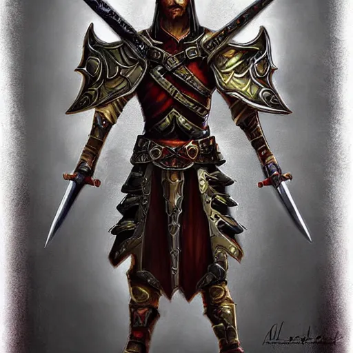 Image similar to warrior sword blade ⚔️ , war theme sword blade, fantasy sword of warrior, armored sword blade, fiery coloring, epic fantasy style art, fantasy epic digital art, epic fantasy weapon art