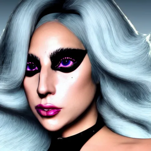 Image similar to lady gaga made in unreal engine 5