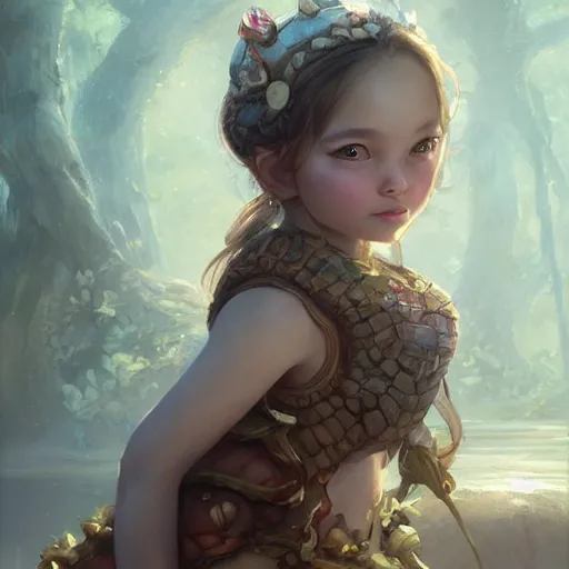 Prompt: Turtle Princess beautiful cute, 4k oil on linen by wlop, artgerm, andrei riabovitchev, nuri iyem, james gurney, james jean, greg rutkowski, highly detailed, soft lighting 8k resolution