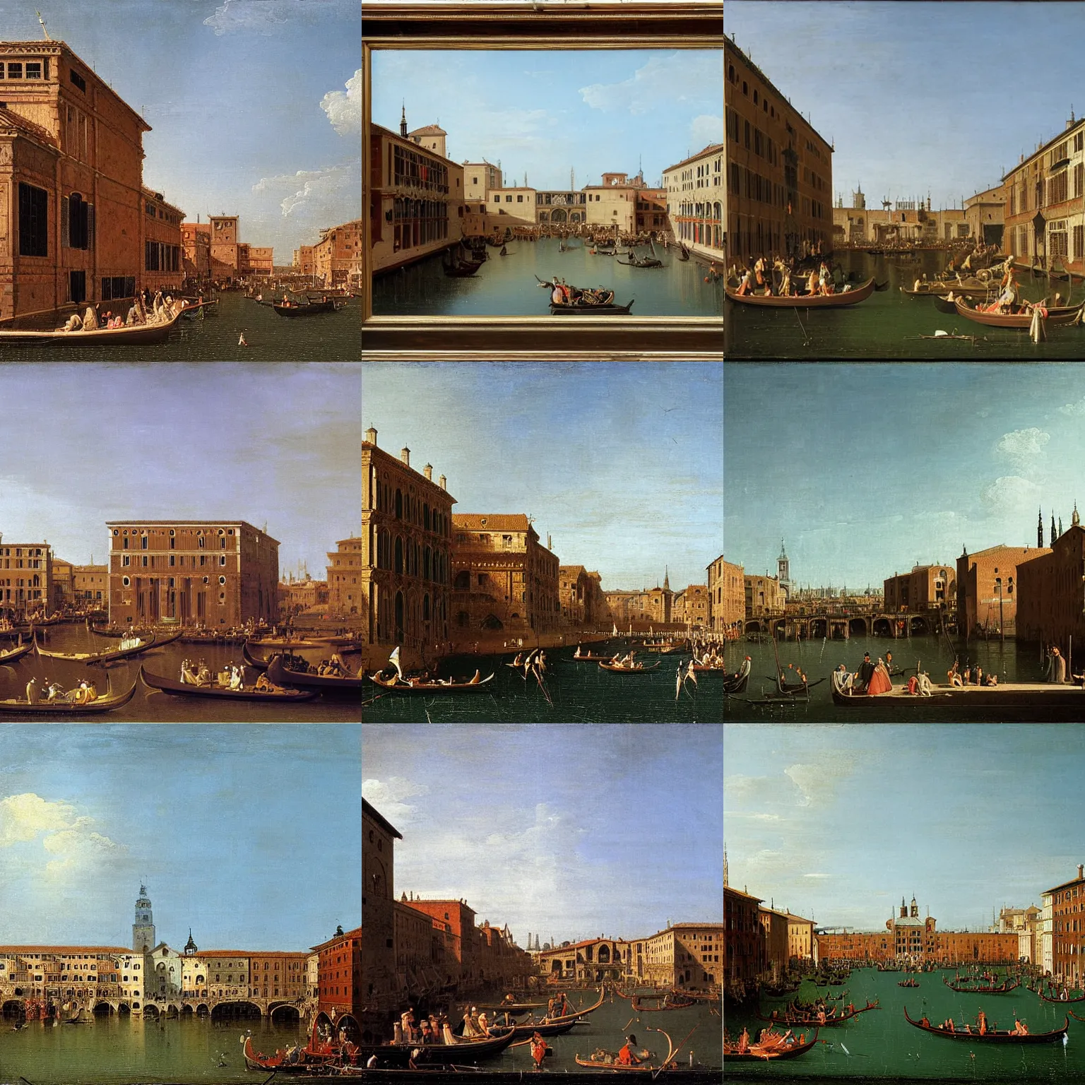 Prompt: an artwork by canaletto