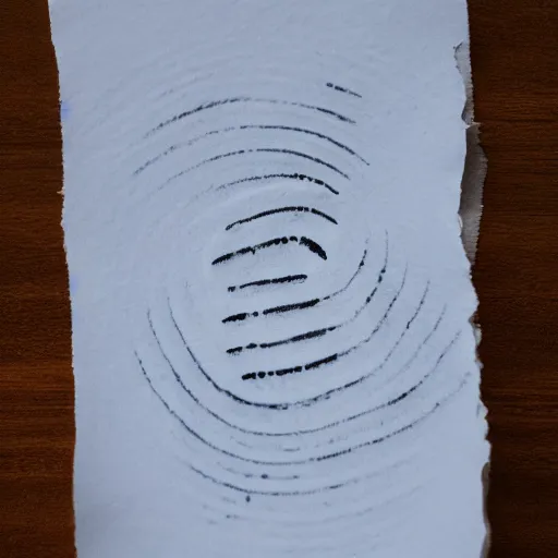 Image similar to a dozen fingerprints on a white paper