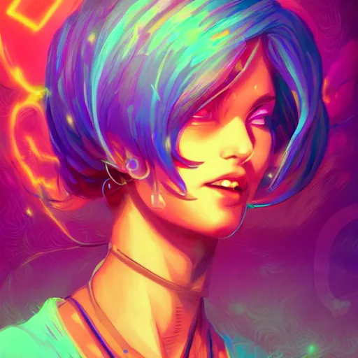 Image similar to skill magic deepdream radiating a glowing aura stuff loot legends stylized digital illustration video game icon artstation lois van baarle, ilya kuvshinov, rossdraws,