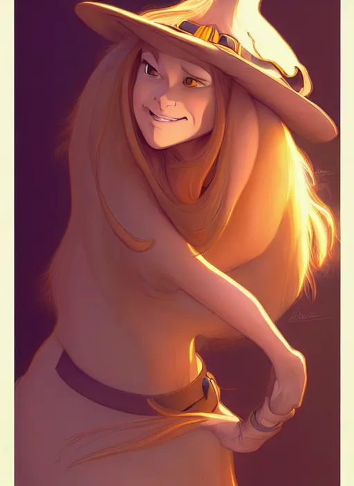 Image similar to cute witch mongoose, natural lighting, path traced, highly detailed, high quality, digital painting, by don bluth and ross tran and studio ghibli and alphonse mucha, artgerm