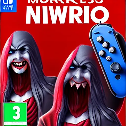 Image similar to Morbius as a Nintendo Switch game, highly detailed, 4k