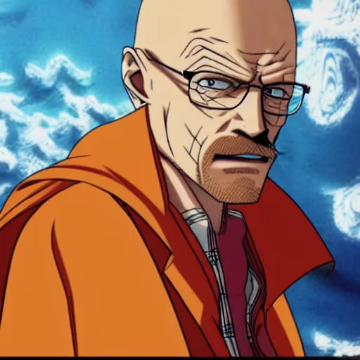 Image similar to Walter white is a onepiece character