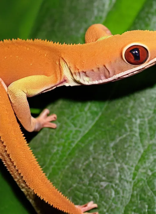 Image similar to crested gecko