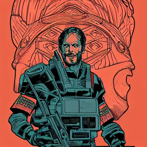 Image similar to portrait of god by laurie greasley