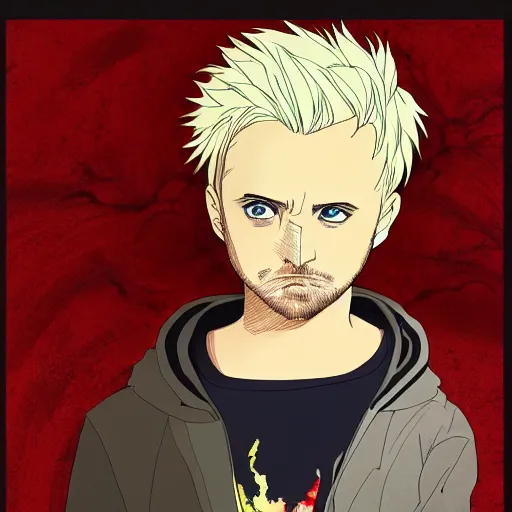 Prompt: portrait of jesse pinkman the master of the five elements, anime fantasy illustration by tomoyuki yamasaki, kyoto studio, madhouse, ufotable, trending on artstation