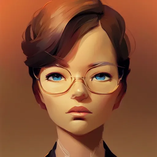 Image similar to face icon stylized minimalist m. a. s. h., loftis, cory behance hd by jesper ejsing, by rhads, makoto shinkai and lois van baarle, ilya kuvshinov, rossdraws global illumination