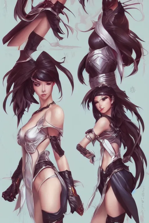 Image similar to female fantasy character in the style of Artgerm, WLOP, Rossdraws, trending on artstation