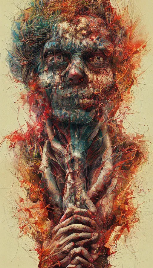 Prompt: The end of an organism, by Sam Spratt
