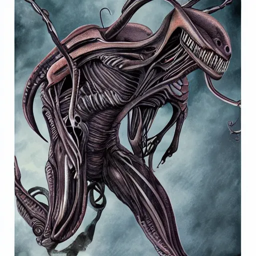 Image similar to Xenomorph Anatomy book